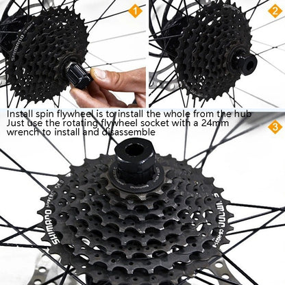 10 PCS Small Flywheel Tool Bicycle Flywheel Disassembly Installation Maintenance Tools, Flywheel Tool