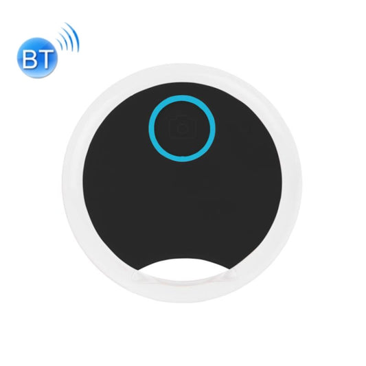 2 PCS S8 Round Bluetooth Anti-Lost Device Key Luggage Tracking Device Two-Way Alarm, Black, White, Blue, Pink
