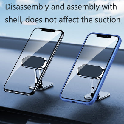 2 PCS Multifunctional Car Phone Holder Magnetic Suction Instrument Panel Navigation Suction Cup Holder, S17 Black, S17 Silver, F6 Black