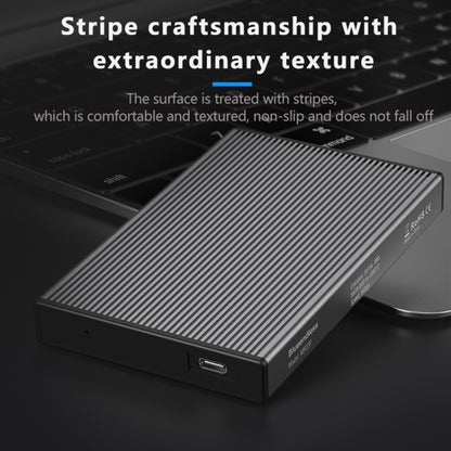 Blueendless 2.5 inch Mobile Hard Disk Box SATA Serial Port USB3.0 Free Tool SSD, Style:, MR23F -A Port, MR23F-C Port, MR23G -A Port