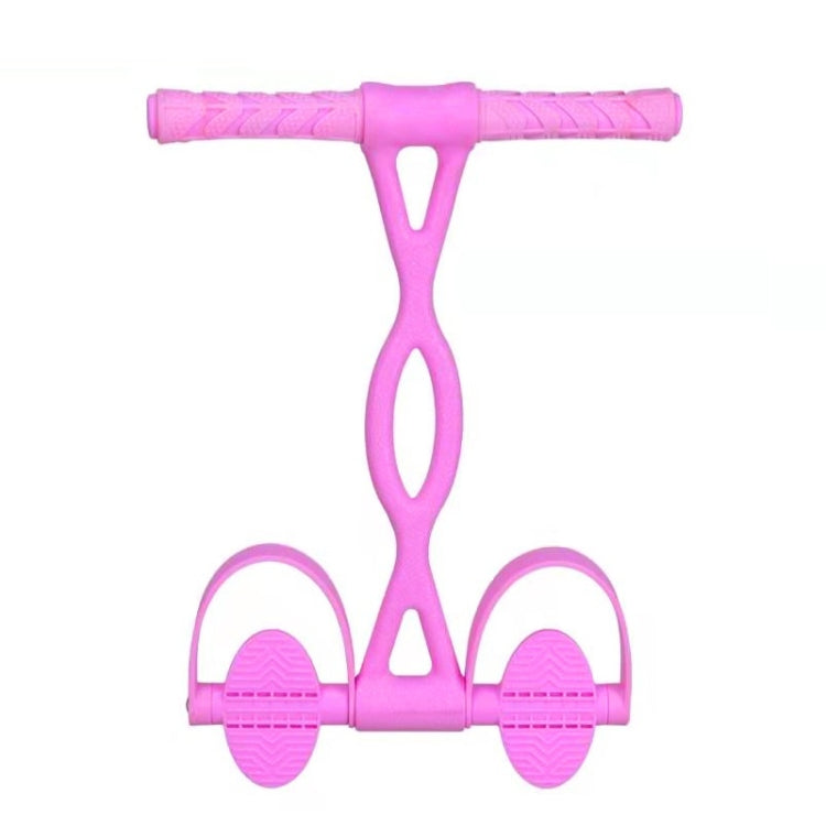 Home Fitness Pedal Tensioner Sit-Up Aid Multifunctional Elastic Rope, Specification：, Little Waist Crystal (Pink), Little Waist Crystal (Blue), Little Waist Crystal (Purple), Enhanced Crystal (Pink), Enhanced Crystal (Blue), Enhanced Crystal (Purple)