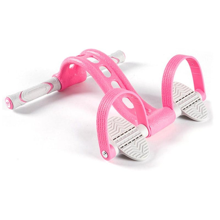 Home Fitness Pedal Tensioner Sit-Up Aid Multifunctional Elastic Rope, Specification：, Little Waist Crystal (Pink), Little Waist Crystal (Blue), Little Waist Crystal (Purple), Enhanced Crystal (Pink), Enhanced Crystal (Blue), Enhanced Crystal (Purple)