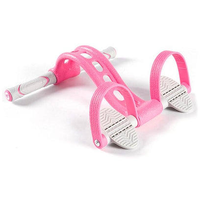 Home Fitness Pedal Tensioner Sit-Up Aid Multifunctional Elastic Rope, Specification：, Little Waist Crystal (Pink), Little Waist Crystal (Blue), Little Waist Crystal (Purple), Enhanced Crystal (Pink), Enhanced Crystal (Blue), Enhanced Crystal (Purple)