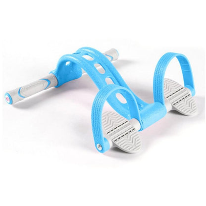Home Fitness Pedal Tensioner Sit-Up Aid Multifunctional Elastic Rope, Specification：, Little Waist Crystal (Pink), Little Waist Crystal (Blue), Little Waist Crystal (Purple), Enhanced Crystal (Pink), Enhanced Crystal (Blue), Enhanced Crystal (Purple)