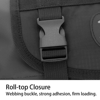 SAHOO 11L Enlarged Bicycle Front Bag Mountain Bike Clip Mesh Waterproof And Wear-Resistant Handlebar Bag, SAHOO 11L Handlebar Bag
