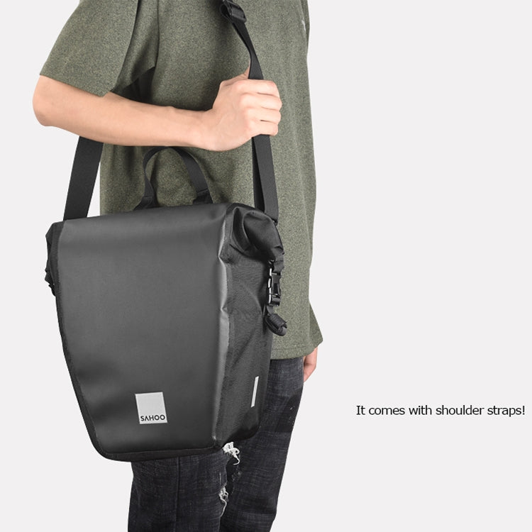 SAHOO 20L Bicycle Shelf Bag Long-Distance Cycling Pannier Bag, SAHOO 20L Bicycle Rear Seat Bag