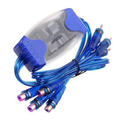 4RCA Audio Filter Eliminates Audio-Sounding Noise To Improve Sound Car Audio Filters, 4RCA Audio Filter