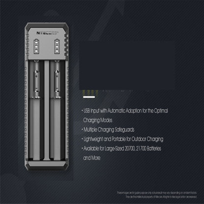 NITECORE Dual Slot Smart Charger