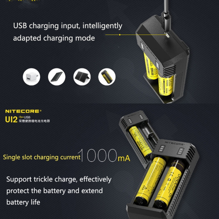 NITECORE Dual Slot Smart Charger
