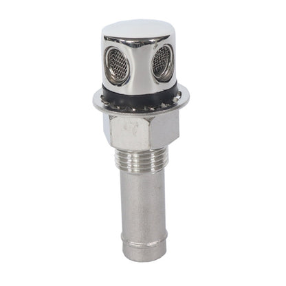 Fuel Breather Vent Straight 316 Stainless Steel  Boat Cabin Oiling Fueling Oil Port Vent Accessories, Fuel Breather Vent