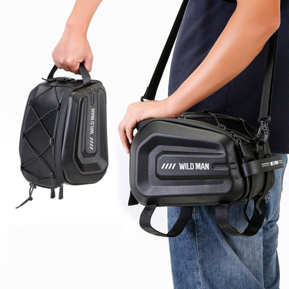 WILD MAN GD5 4L Bicycle EVA Hard Shell Rack Tail Bag Outdoor Cycling Equipment, GD5 4L