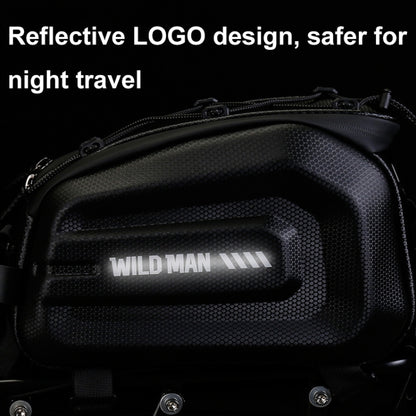 WILD MAN GD5 4L Bicycle EVA Hard Shell Rack Tail Bag Outdoor Cycling Equipment, GD5 4L