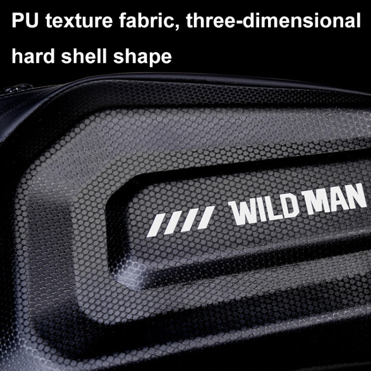 WILD MAN GD5 4L Bicycle EVA Hard Shell Rack Tail Bag Outdoor Cycling Equipment, GD5 4L