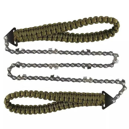 Outdoor Sports Hand Chainsaws Braided Umbrella Rope Camping Survival Pocket Saw, Umbrella Rope