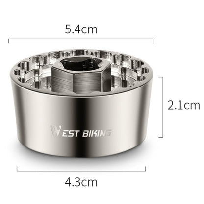 WEST BIKING YP0719253 5 in 1 44MM Bicycle Bottom Brackets Repair Tool, YP0719253