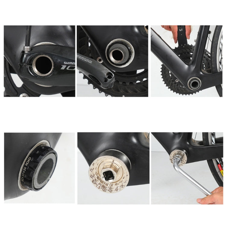 WEST BIKING YP0719253 5 in 1 44MM Bicycle Bottom Brackets Repair Tool, YP0719253