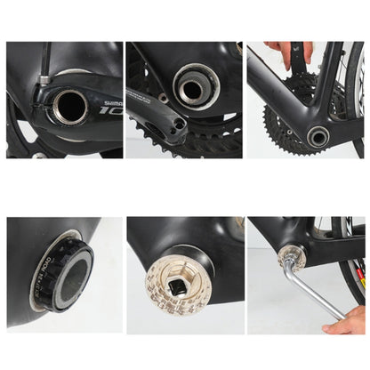 WEST BIKING YP0719253 5 in 1 44MM Bicycle Bottom Brackets Repair Tool, YP0719253