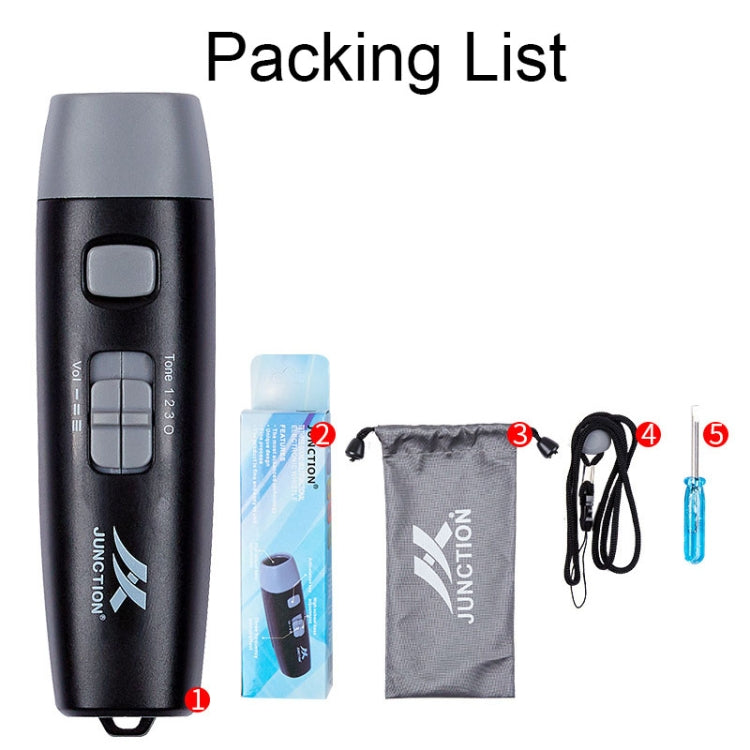 JUNCTION T9 Adjustable High Decibel Sports Referee Electronic Whistle Rescue Pet Training Whistle
