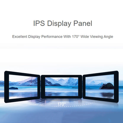 Waveshare 7 inch 800×480 IPS Capacitive Touch Display, DSI Interface, 5-Point Touch, without Case, with Case