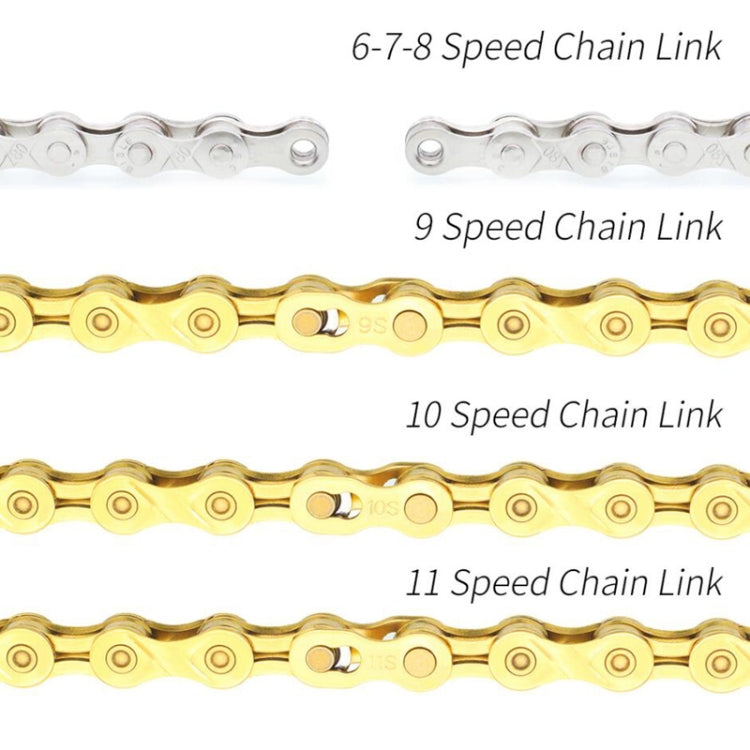 3 Pairs 6/7/8 Speed (Silver) ZH405 Mountain Road Bicycle Chain Magic Buckle Chain Quick Release Buckle, 3 Pairs 6/7/8 Speed (Silver), 3 Pairs 9 Speed (Silver), 3 Pairs 10 Speed (Silver), 3 Pairs 11 Speed (Silver), 3 Pairs 12 Speed (Silver)