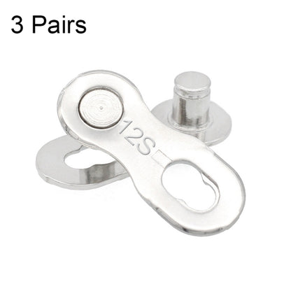 3 Pairs 6/7/8 Speed (Silver) ZH405 Mountain Road Bicycle Chain Magic Buckle Chain Quick Release Buckle, 3 Pairs 6/7/8 Speed (Silver), 3 Pairs 9 Speed (Silver), 3 Pairs 10 Speed (Silver), 3 Pairs 11 Speed (Silver), 3 Pairs 12 Speed (Silver)
