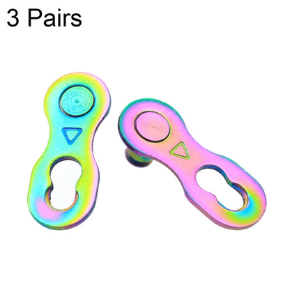 3 Pairs 6/7/8 Speed (Silver) ZH405 Mountain Road Bicycle Chain Magic Buckle Chain Quick Release Buckle, 3 Pairs 6/7/8 Speed (Silver), 3 Pairs 9 Speed (Silver), 3 Pairs 10 Speed (Silver), 3 Pairs 11 Speed (Silver), 3 Pairs 12 Speed (Silver)