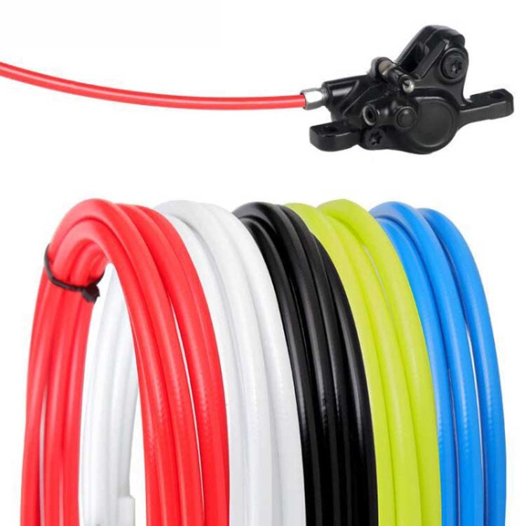TRLREQ Mountain Bike Brake Tube 5mm Hydraulic Oil Disc Oil Brakes Braided Tube, Length:, 3 PCS 1m (Black), 3m (Black), 3 PCS 1m (Blue), 3m  (Blue), 3 PCS 1m (Green), 3m (Green), 3 PCS 1m (White), 3m (White), 3 PCS 1m (Red), 3m (Red)