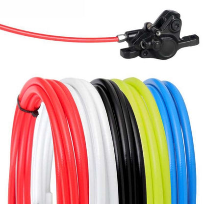 TRLREQ Mountain Bike Brake Tube 5mm Hydraulic Oil Disc Oil Brakes Braided Tube, Length:, 3 PCS 1m (Black), 3m (Black), 3 PCS 1m (Blue), 3m  (Blue), 3 PCS 1m (Green), 3m (Green), 3 PCS 1m (White), 3m (White), 3 PCS 1m (Red), 3m (Red)
