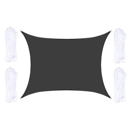 Outdoor Garden Sunshade Sail Waterproof Anti-UV Canopy, Size: 2m x 2.5m, 2m x 2.5m