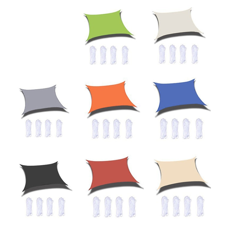Outdoor Garden Sunshade Sail Waterproof Anti-UV Canopy, Size: 2m x 3m, 2m x 3m