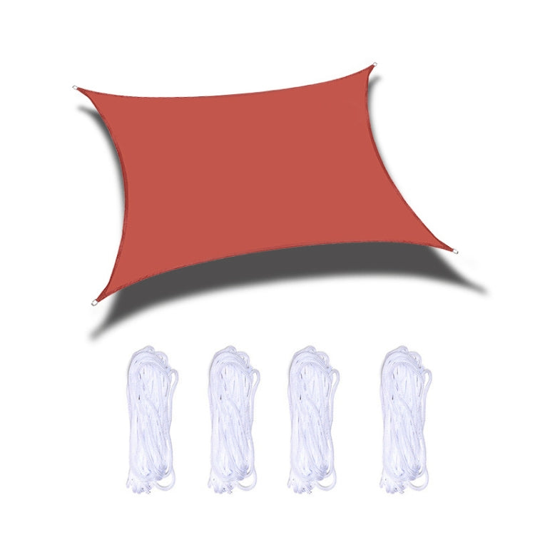 Outdoor Garden Sunshade Sail Waterproof Anti-UV Canopy, Size: 3m x 4m, 3m x 4m