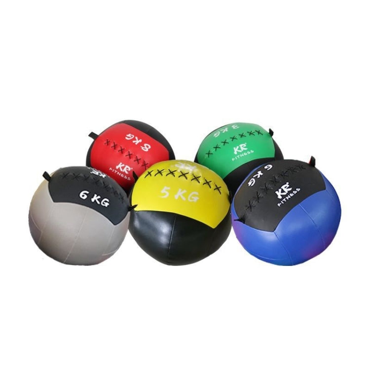 KR Balance Training Gravity Squash Soft Medicine Ball Fitness Sports Equipment without Filler, Random Colour Delivery, KR Medicine Ball