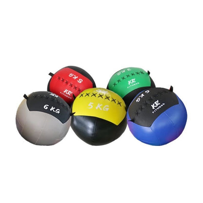 KR Balance Training Gravity Squash Soft Medicine Ball Fitness Sports Equipment without Filler, Random Colour Delivery, KR Medicine Ball