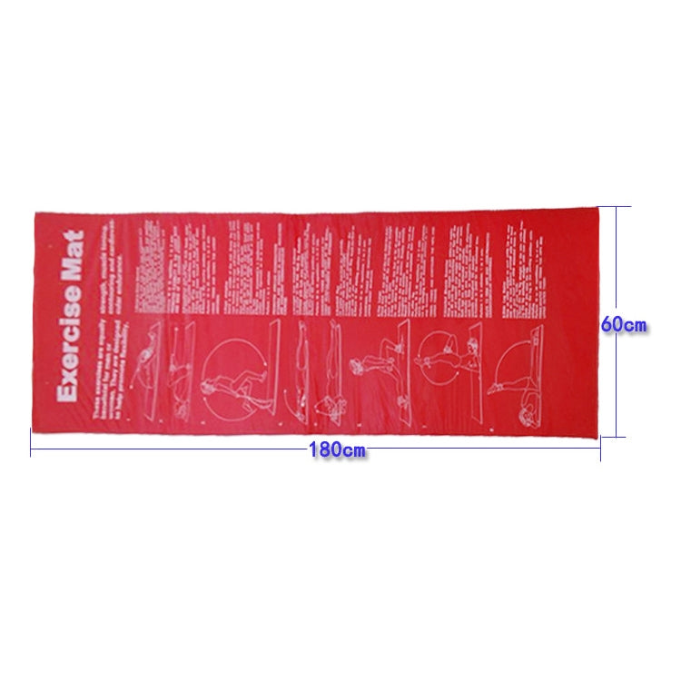 Foldable Fitness Exercise Gymnastics Mat School Gym Sit-Up Sponge Mat, 180x60x1.5cm