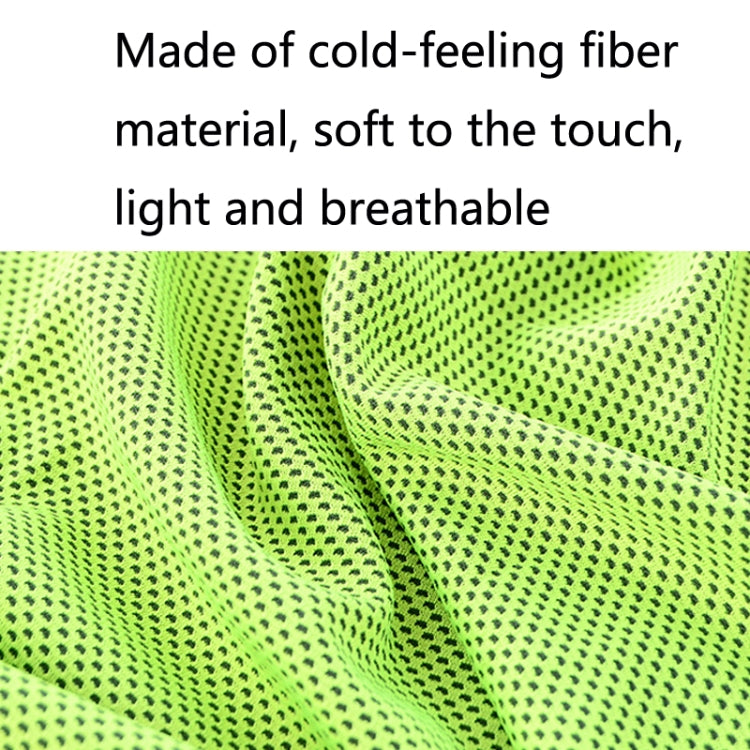 Gym Sports Cold Feeling Sweat-Absorbent Quick-Drying Cold Towel, Quick-Drying Towel, Size: 100 x 30cm(Music Festival), Quick-Drying Towel, Size: 100 x 30cm(Fire), Quick-Drying Towel, Size: 100 x 30cm(Geometric Triangle)