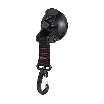 3 PCS Car Tent Suction Cup Home Users Outside Travel Portable Suction Cup Hook, Round Carabiner