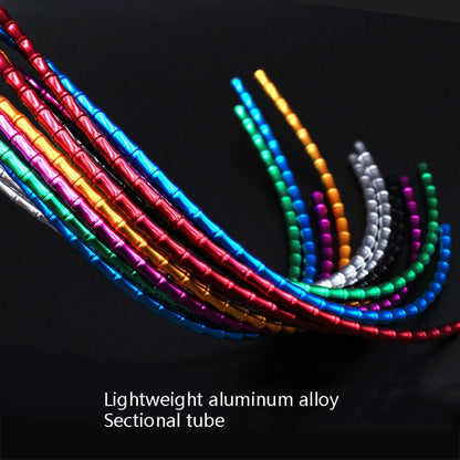 TRLREQ Mountain Road Bicycle Aluminum Alloy Brake Outer Tube Oil-Filled Fish Bone Line Tube, 1.9m Red, 1.9m Purple, 1.9m Green, 1.9m Blue, 1.9m Black, 1.9m Golden, 1.9m Silver, 1.9m Blue Golden, 1.9m Black Green, 1.9m Black Red