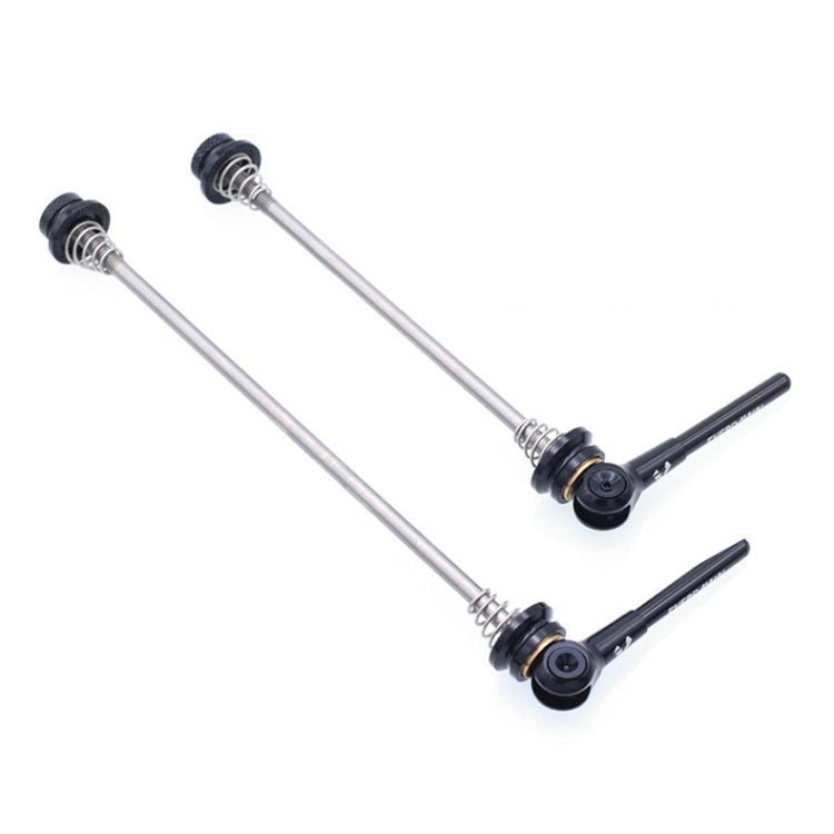 EVERDAWN Mountain Highway Bike Titanium Alloy Axis Quick Removal Rod Front And Rear Rollers Open Flower Drum Fixed Axis Trolley, 424 Red, 424 Black, 424 Titanium Color, 424 Gold
