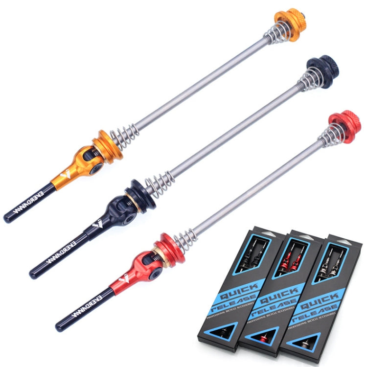 EVERDAWN Mountain Highway Bike Titanium Alloy Axis Quick Removal Rod Front And Rear Rollers Open Flower Drum Fixed Axis Trolley, 424 Red, 424 Black, 424 Titanium Color, 424 Gold