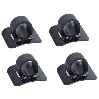 4 PCS Mountain Road Bicycle Hose Line Guide Adhesive Wire Seat Frame Cable Fixing C Buckle, Style:, Plastic Buckle, Aluminum Alloy Buckle