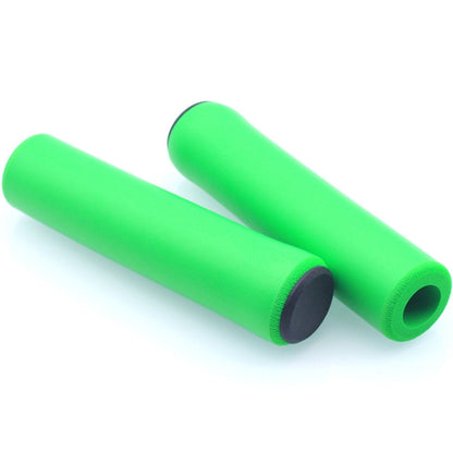 4 Pairs Mountain Folding Bicycle Silicone Foaming Sponge Handle Cover Rubber Shock Absorbing Anti-Slip Handle Set, 408, 418