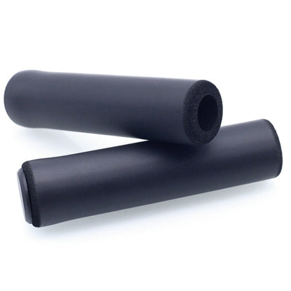 4 Pairs Mountain Folding Bicycle Silicone Foaming Sponge Handle Cover Rubber Shock Absorbing Anti-Slip Handle Set, 418, 408