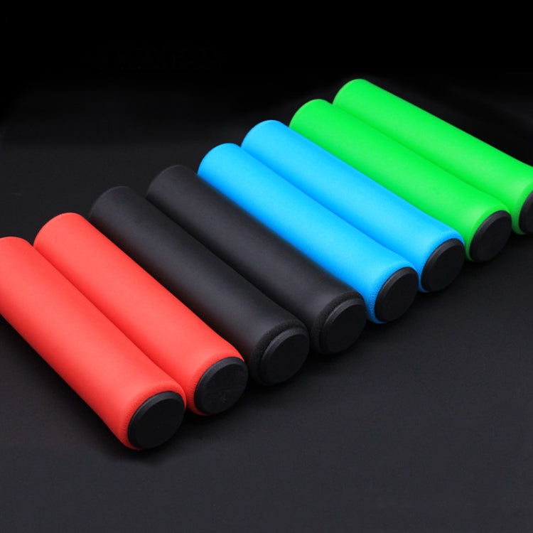 4 Pairs Mountain Folding Bicycle Silicone Foaming Sponge Handle Cover Rubber Shock Absorbing Anti-Slip Handle Set, 408, 418