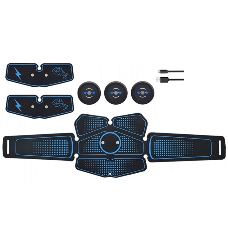 1082 EMS Muscle Training Abdominal Muscle Stimulator Home Fitness Belt, 1082 Abs Stickers(6 Pieces Blue Dot Belt), 1082 Abs Stickers(6 Pieces Orange Belts), 1082 Abs Stickers(8 Pieces Blue Human Word Belt), 1082 Abs Stickers(8 Pieces Blue Line Belt)