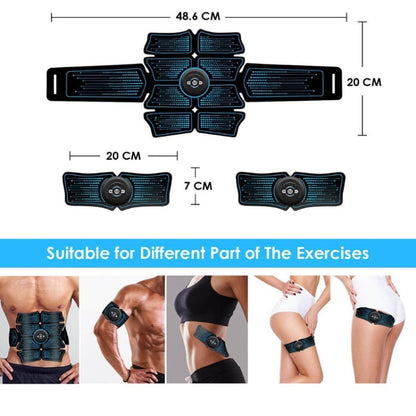 1082 EMS Muscle Training Abdominal Muscle Stimulator Home Fitness Belt, 1082 Abs Stickers(6 Pieces Blue Dot Belt), 1082 Abs Stickers(6 Pieces Orange Belts), 1082 Abs Stickers(8 Pieces Blue Human Word Belt), 1082 Abs Stickers(8 Pieces Blue Line Belt)