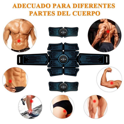 1082 EMS Muscle Training Abdominal Muscle Stimulator Home Fitness Belt, 1082 Abs Stickers(6 Pieces Blue Dot Belt), 1082 Abs Stickers(6 Pieces Orange Belts), 1082 Abs Stickers(8 Pieces Blue Human Word Belt), 1082 Abs Stickers(8 Pieces Blue Line Belt)
