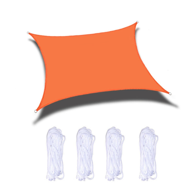 Outdoor Garden Sunshade Sail Waterproof Anti-UV Canopy, Size: 2m x 2m, 2m x 2m