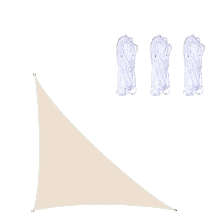 Triangle Outdoor Garden Sunshade Sail Waterproof Anti-UV Canopy, Size: 3m x 4m x 5m, 3m x 4m x 5m