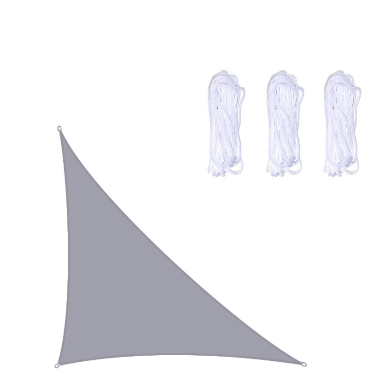 Triangle Outdoor Garden Sunshade Sail Waterproof Anti-UV Canopy, Size: 3m x 4m x 5m, 3m x 4m x 5m
