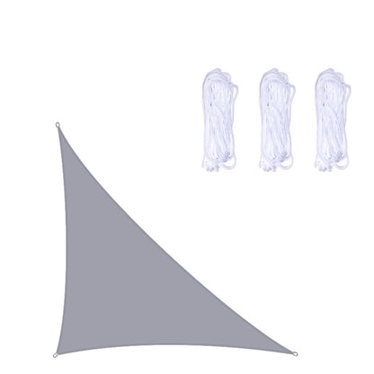 Triangle Outdoor Garden Sunshade Sail Waterproof Anti-UV Canopy, Size: 3m x 4m x 5m, 3m x 4m x 5m